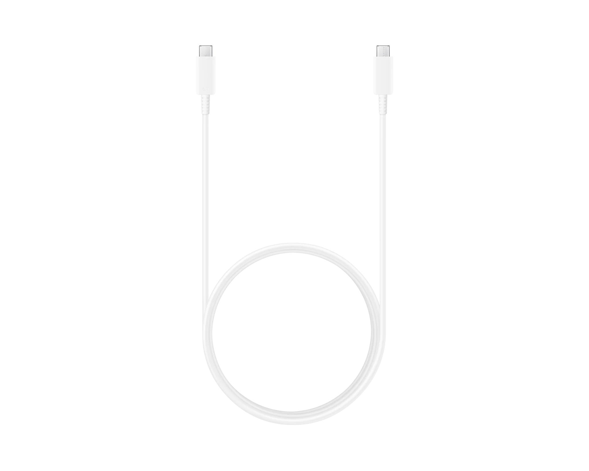 SAMSUNG TYPE C/ TYPE C DATA CABLE 5A 1.8M EP-DX510JWE WHITE - Disponibile in 2-4 giorni lavorativi