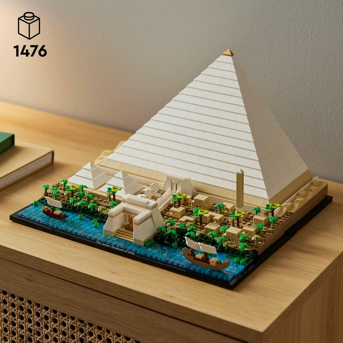 Playset Lego 21058 Architecture The Great Pyramid of Giza 1476 Pezzi - Disponibile in 3-4 giorni lavorativi