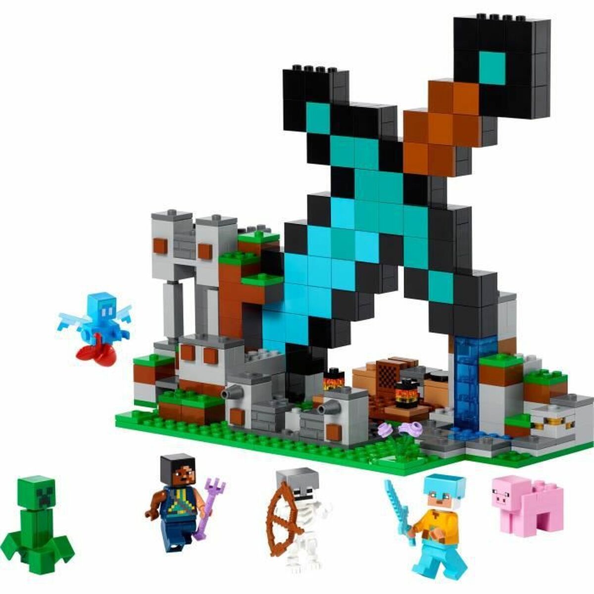 Playset Lego Minecraft 21244 Tower 427 Pezzi - Disponibile in 3-4 giorni lavorativi