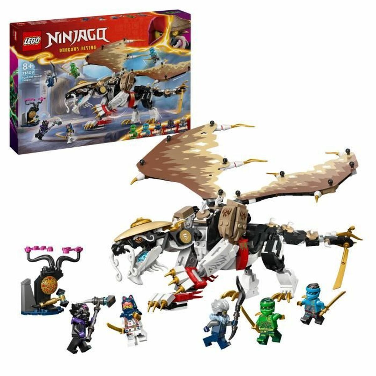 Playset Lego 71809 Master Dragon Egalt - Disponibile in 3-4 giorni lavorativi