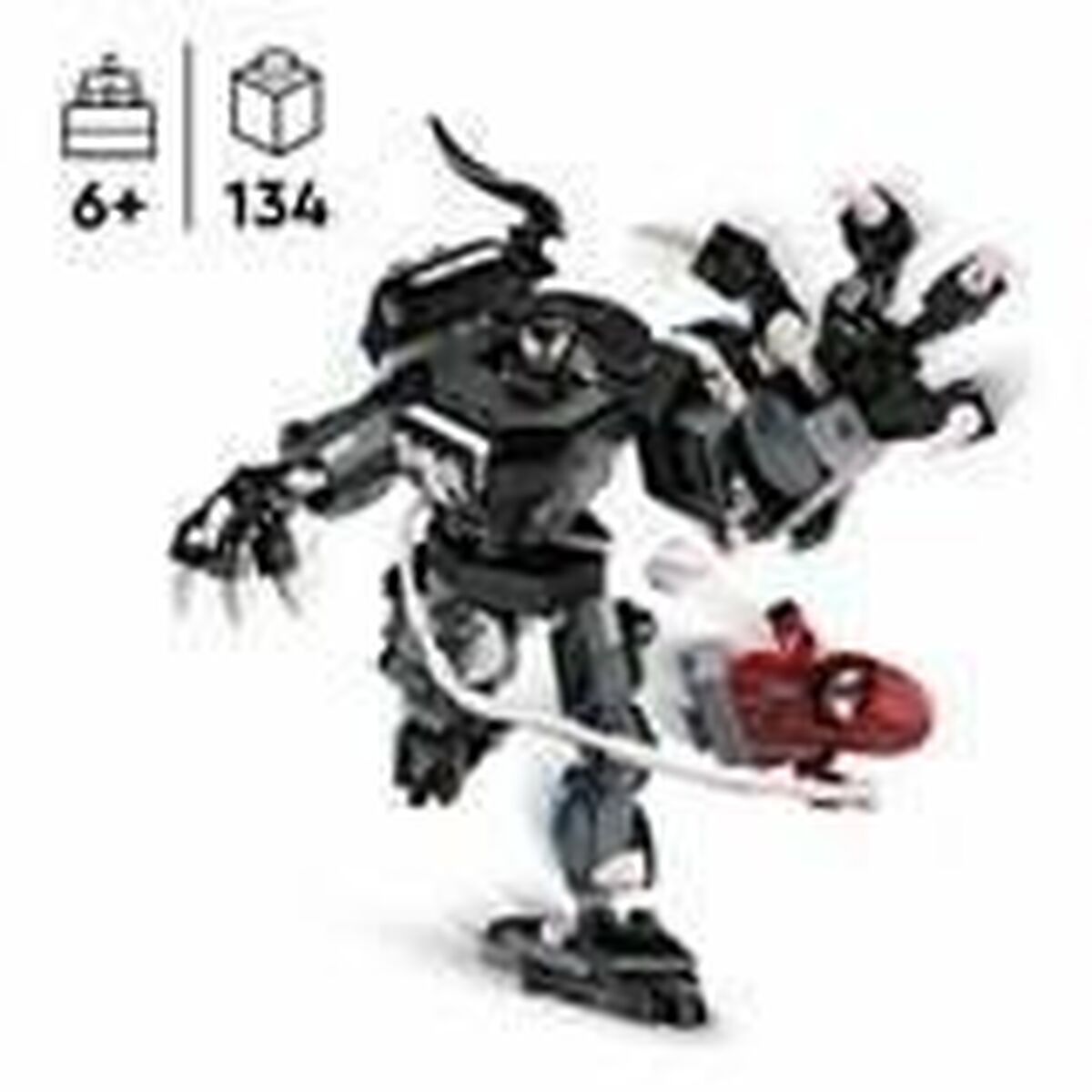 Playset Lego 76276 Venom vs. Miles Morales Robotic Armour - Disponibile in 3-4 giorni lavorativi