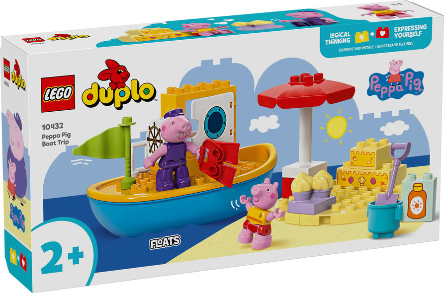 LEGO LEGO 10432 Peppa Pig - Viaggio in barca di Peppa Pig - Disponibile in 2/3 giorni lavorativi