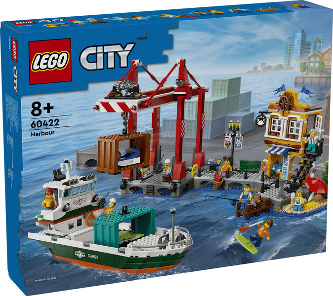 LEGO LEGO 60422 Porto e nave merci - Disponibile in 2/3 giorni lavorativi LEGO