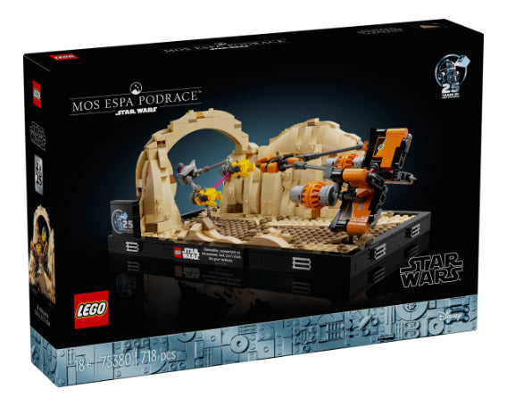 LEGO LEGO 75380 Star Wars - Diorama Gara degli sgusci su Mos Espa - Disponibile in 2/3 giorni lavorativi LEGO