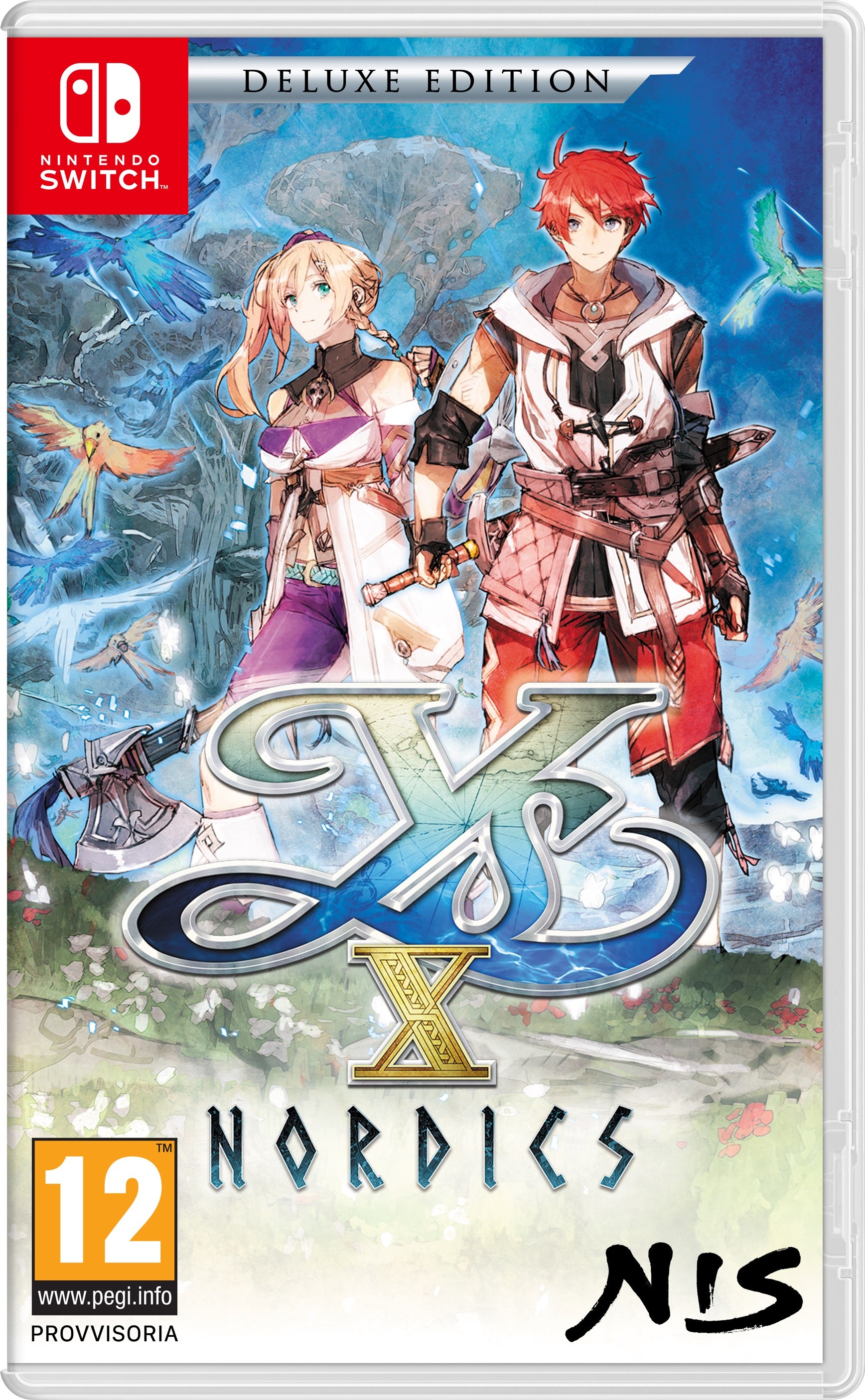 Switch Ys X: Nordics - Deluxe Edition - Disponibile in 2/3 giorni lavorativi