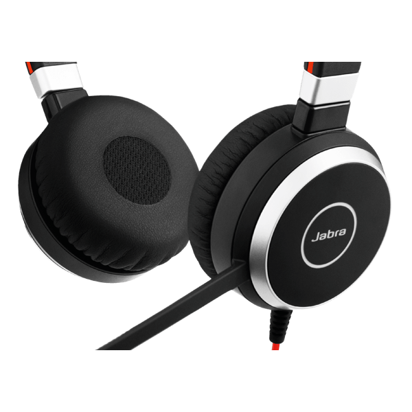 Jabra Evolve 40 MS Stereo USB-C Cuffia Padiglione auricolare Connettore 3.5 mm USB tipo-C Nero - Disponibile in 6-7 giorni lavorativi