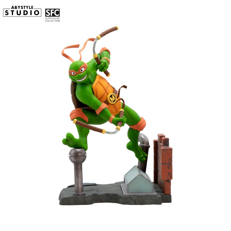 Action figure / Statue ABYSTYLE Teenage Mutant Ninja Turtles - "Michelangelo" Figure SFC 21 cm - Disponibile in 2/3 giorni lavorativi Abystyle