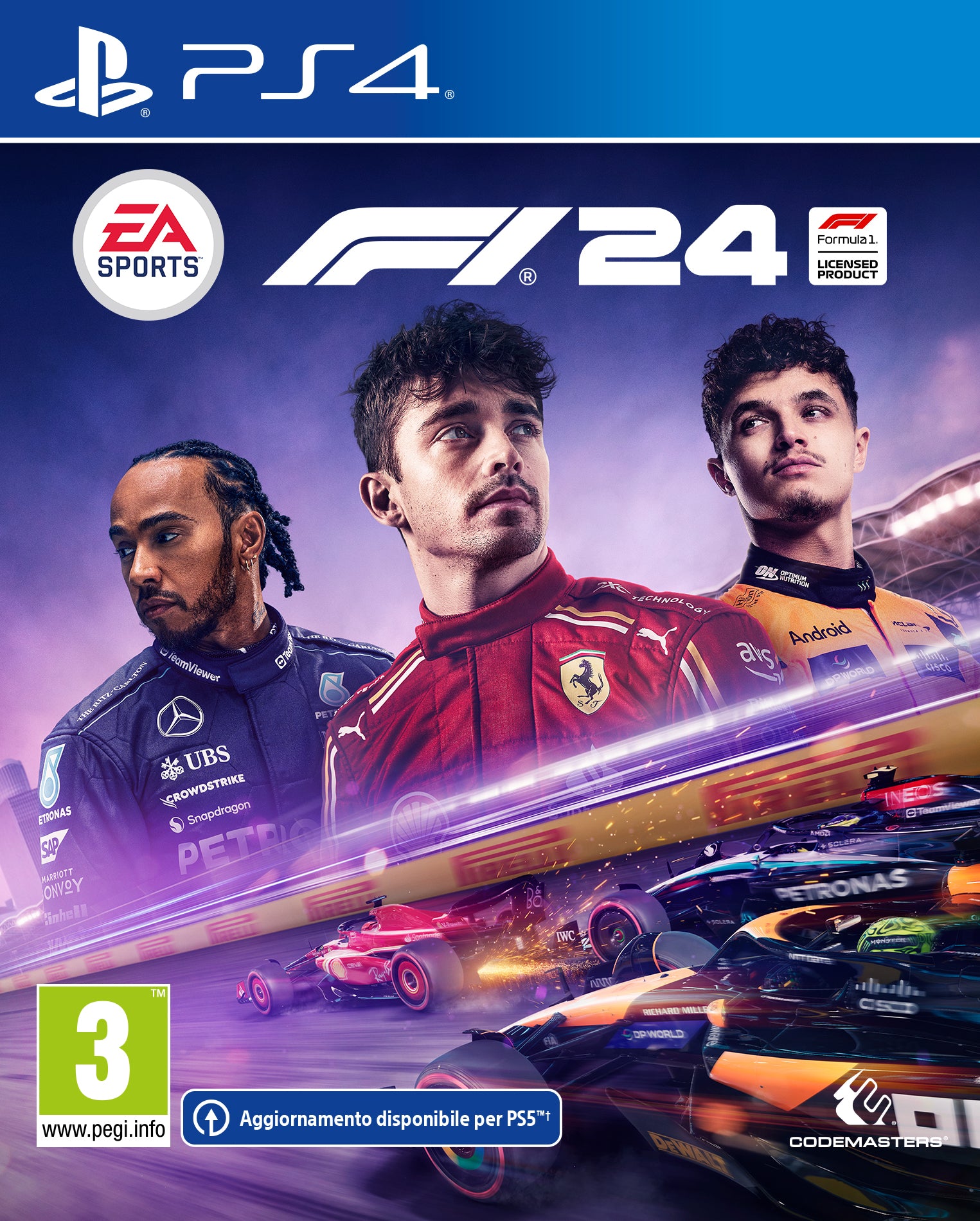 PS4 EA Sports F1 24 - Disponibile in 2/3 giorni lavorativi