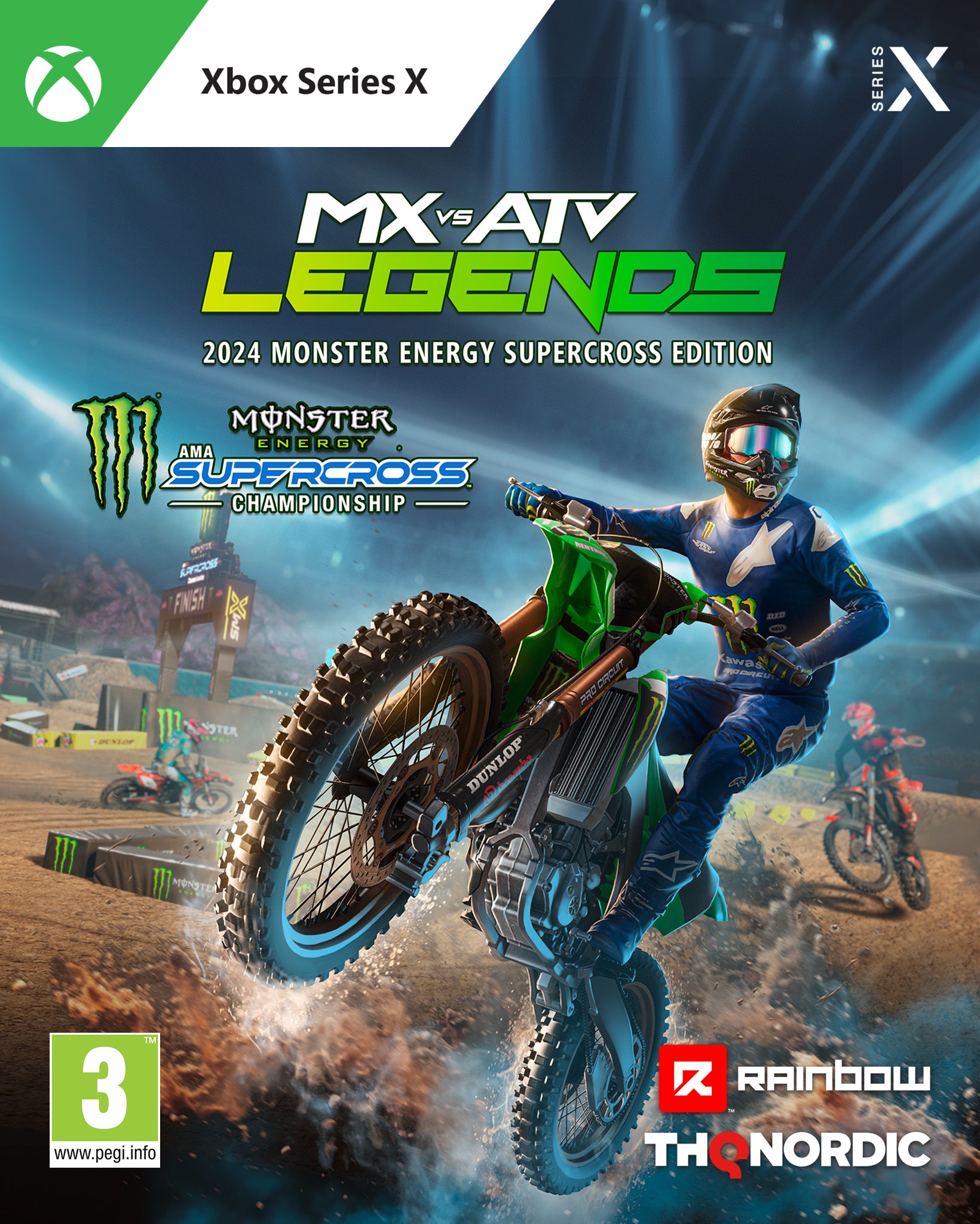 Xbox Series X MX vs ATV Legends 2024 Monster Energy Supercross Edition - Disponibile in 2/3 giorni lavorativi THQ NORDIC