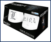 ABYSTYLE DEATH NOTE - Set 2 Bicchieri: "Kira & L EUROPE" - Disponibile in 2/3 giorni lavorativi