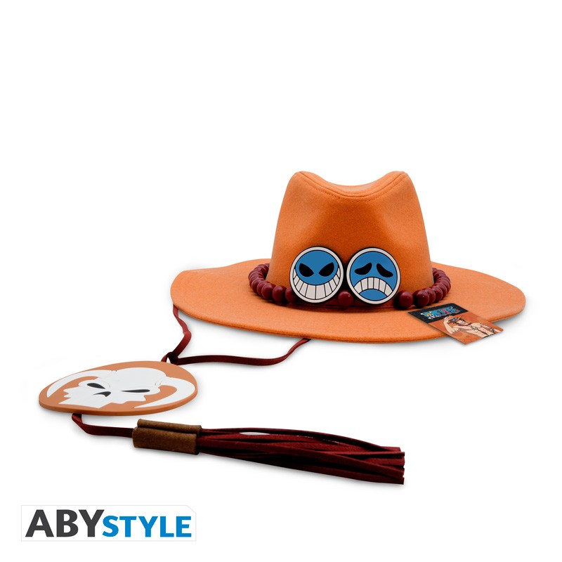 ABYSTYLE ONE PIECE - Replica - Cappello: "Portgas D. Ace" - Disponibile in 2/3 giorni lavorativi