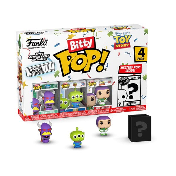 Funko Pop! FUNKO POP Bitty 4-Pack: Disney Toy Story - Emperor Zurg - Disponibile in 2/3 giorni lavorativi