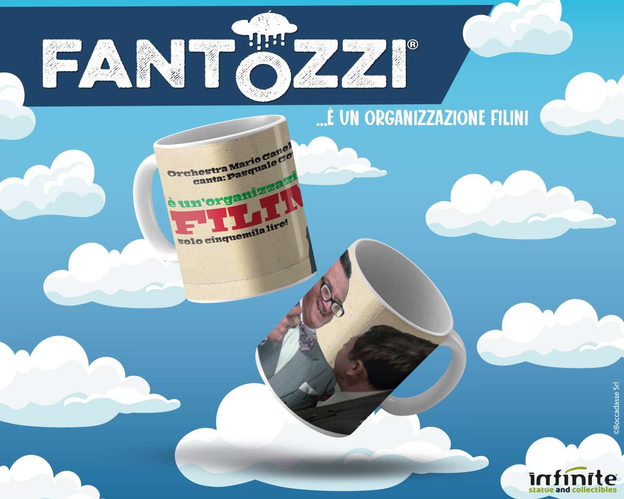 95102 - Fantozzi - Tazza: "Organizzazione Filini" - Disponibile in 2/3 giorni lavorativi