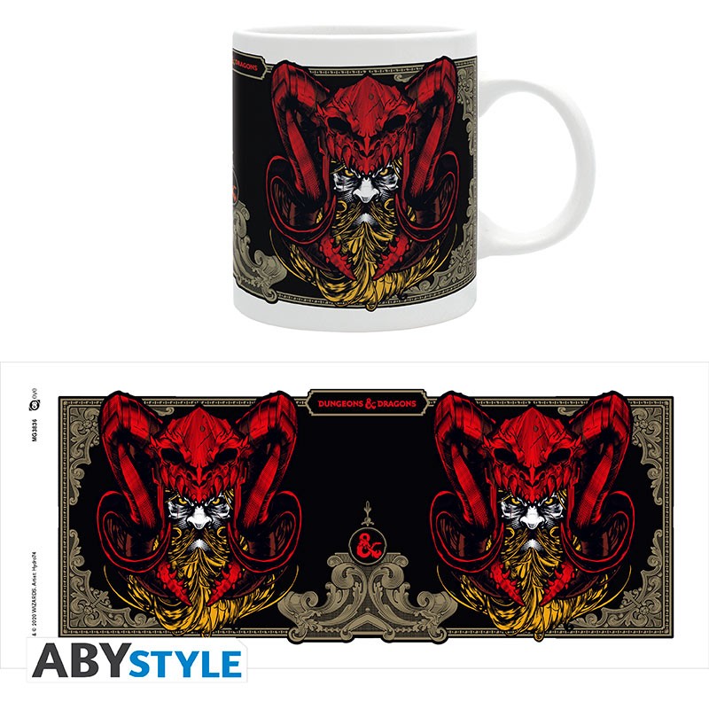 ABYSTYLE DUNGEONS & DRAGONS - Tazza 320 ml: "Players Handbook" - Disponibile in 2/3 giorni lavorativi