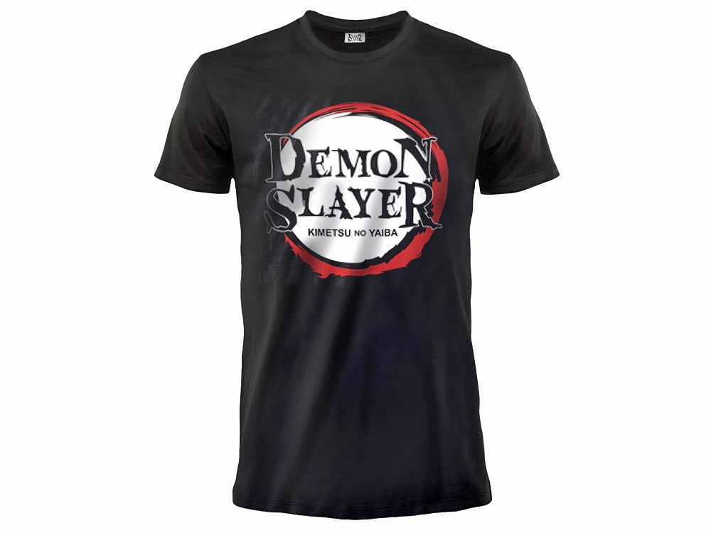 DEMON SLAYER - "LOGO" T-shirt S nera - Disponibile in 2/3 giorni lavorativi GED
