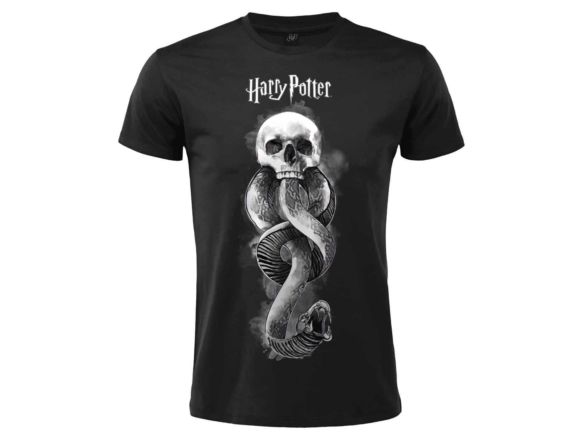 HARRY POTTER - T-shirt Mangiamorte logo M nera - Disponibile in 2/3 giorni lavorativi GED