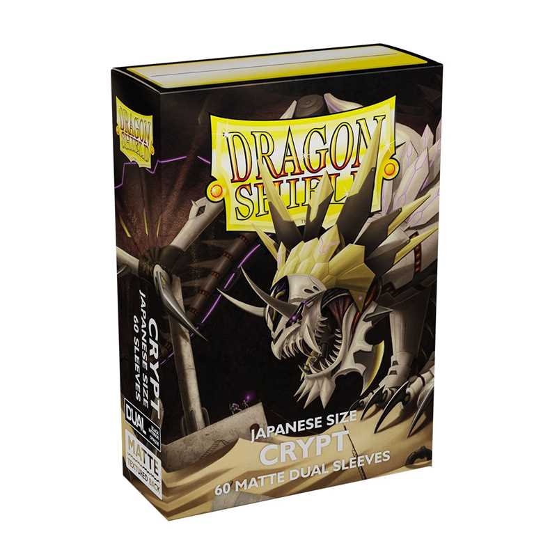 DRAGON SHIELD Small Sleeves - Japanese Matte Dual Crypt 'Neonen' (60 Sleeves) - Disponibile in 2/3 giorni lavorativi