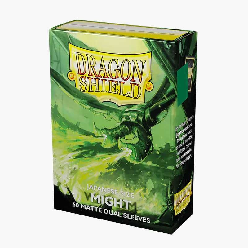 DRAGON SHIELD Small Sleeves - Japanese Matte Dual Might (60 Sleeves) - Disponibile in 2/3 giorni lavorativi GED