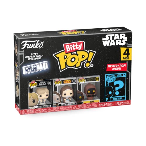 Funko Pop! FUNKO POP Funko Bitty 4-Pack: Star Wars - Luke - Disponibile in 2/3 giorni lavorativi FUNKO