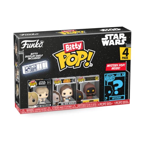 Funko Pop! FUNKO POP Bitty 4-Pack: Star Wars - Luke - Disponibile in 2/3 giorni lavorativi