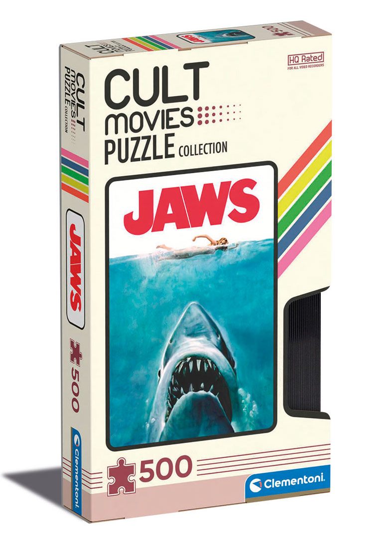 98342 - Cult Movies Puzzle Collection Jigsaw Puzzle Jaws (500 pezzi) - Disponibile in 2/3 giorni lavorativi GED