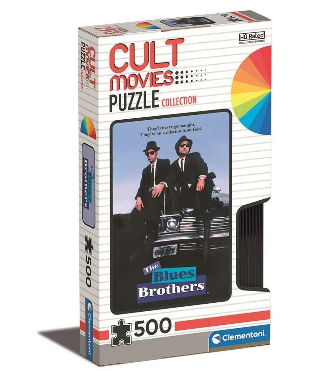 98340 - Cult Movies Puzzle Collection Jigsaw Puzzle The blues bothers (500 pezzi) - Disponibile in 2/3 giorni lavorativi GED