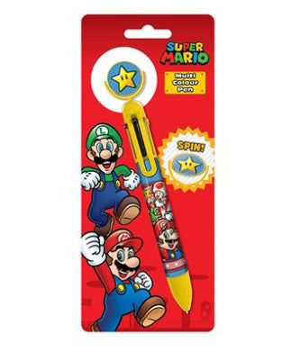 PYRAMID SUPER MARIO Penna Multicolore (CORE BURST) - Disponibile in 2/3 giorni lavorativi