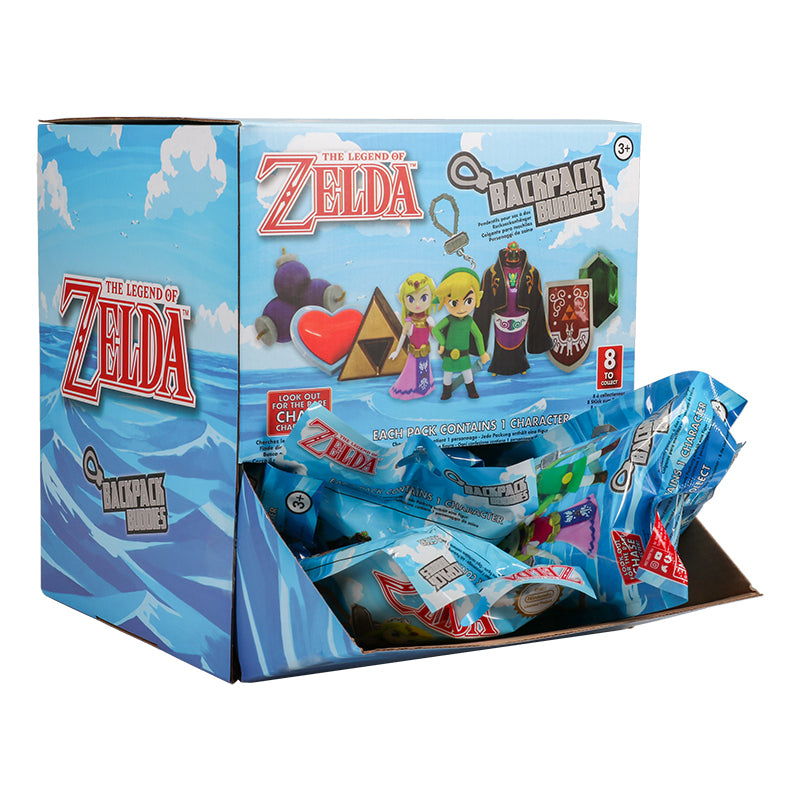 PALADONE THE LEGEND OF ZELDA BACKPACK DISPLAY BUDDIES SERIES 2 V2 - Disponibile in 2/3 giorni lavorativi