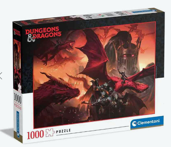 Dungeons & Dragons Puzzle Collection - Dragonlance: Shadow Of The Dragon Queen Puzzle 1000 Pezzi - Disponibile in 2/3 giorni lavorativi GED