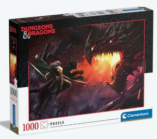 Dungeons & Dragons Puzzle Collection - Drizzt Do' Urden Puzzle 1000 Pezzi - Disponibile in 2/3 giorni lavorativi GED