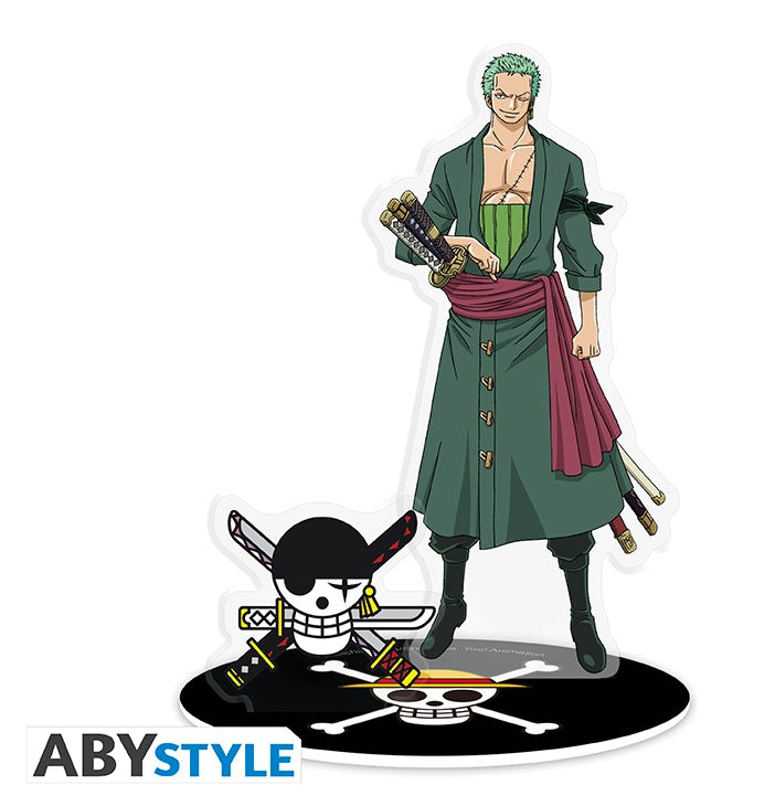 ABYSTYLE ONE PIECE - Acryl Figure 2D: "Zoro" - Disponibile in 2/3 giorni lavorativi