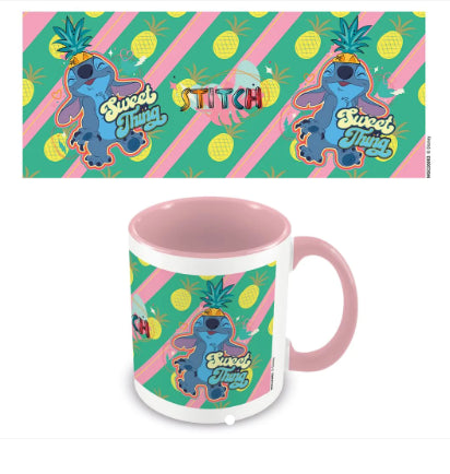 PYRAMID DISNEY - LILO AND STITCH (YOU'RE MY FAVE): Tazza PINK COLOURED - Disponibile in 2/3 giorni lavorativi