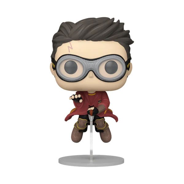 Funko Pop! FUNKO POP Harry Potter: Prisoner of Azkaban - 165 Harry w/Broom (Quidditch) 9 cm - Disponibile in 2/3 giorni lavorativi