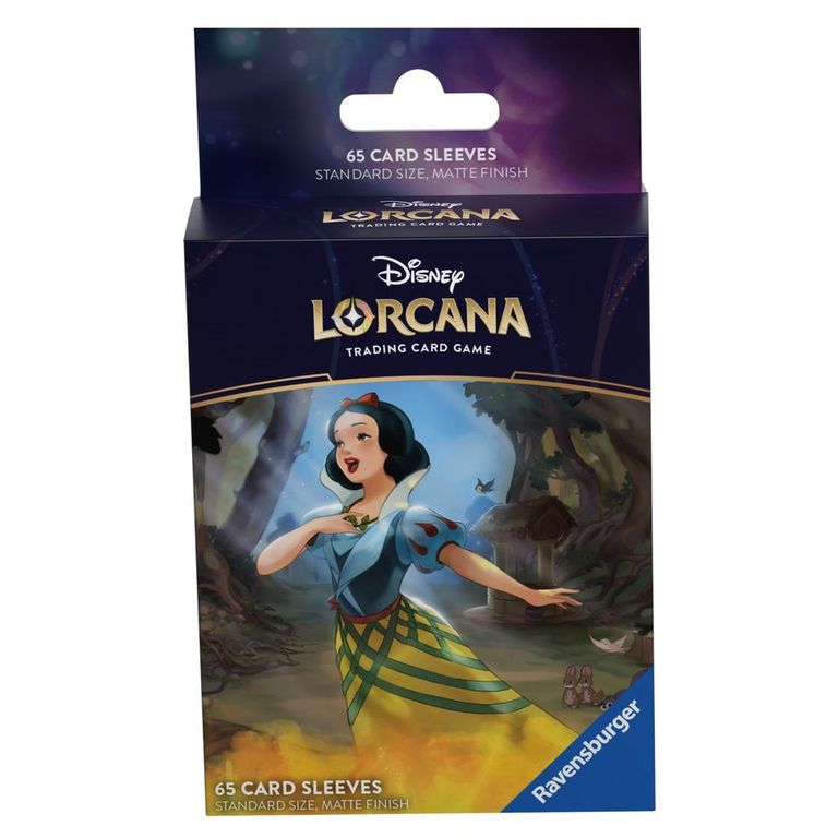 RAVENSBURGER Disney: Lorcana - 65 Buste Protettive Ursula's Return: Biancaneve Set 4 - Disponibile in 2/3 giorni lavorativi Ravensburger TCG