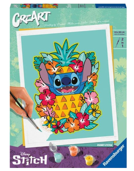 RAVENSBURGER CreArt - Stich CreArt Adult - Disponibile in 2/3 giorni lavorativi