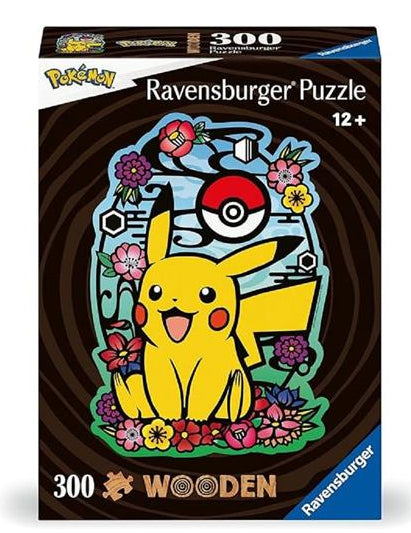 RAVENSBURGER Pikachu - 300 pezziPuzzle di legno - Disponibile in 2/3 giorni lavorativi