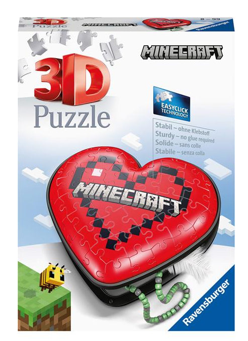 RAVENSBURGER Heart - Minecraft Organizers - Disponibile in 2/3 giorni lavorativi