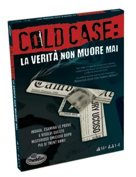 Gioco da tavolo RAVENSBURGER Cold Case 1 La verità non muore mai - Disponibile in 2/3 giorni lavorativi