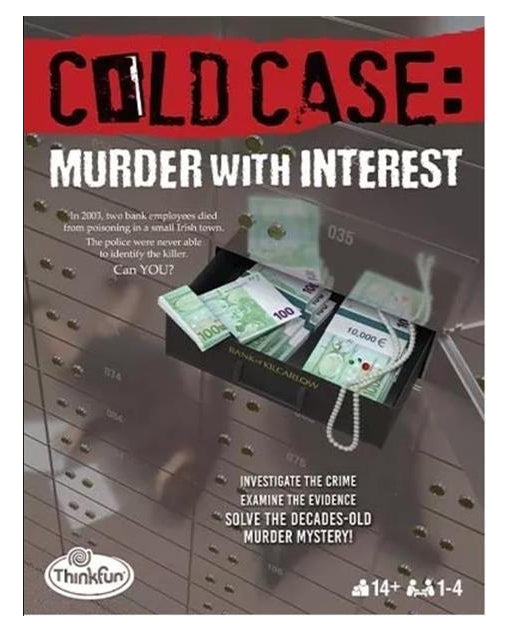 Gioco da tavolo RAVENSBURGER Cold Case 3 Murder with Interest - Disponibile in 2/3 giorni lavorativi