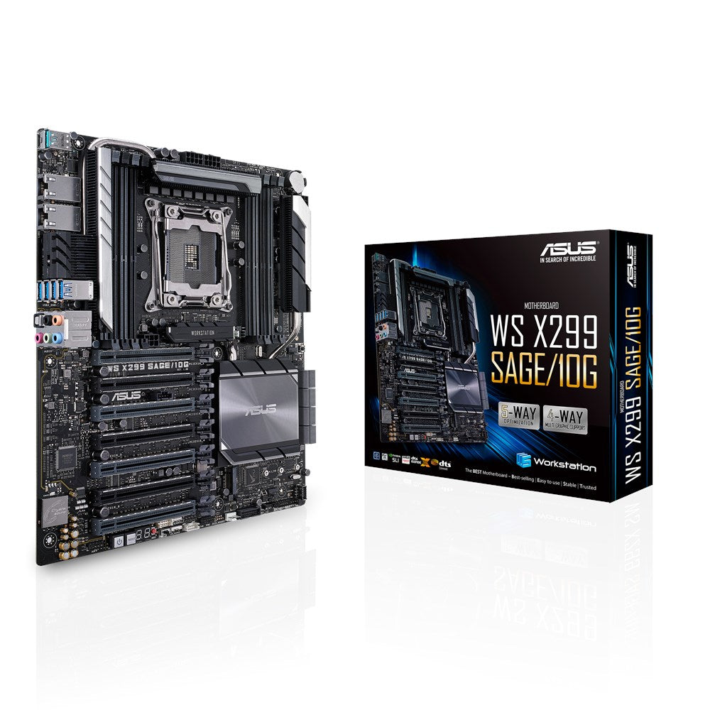 ASUS WS X299 SAGE/10G Intel X299 LGA 2066 (Socket R4) CEB - Disponibile in 6-7 giorni lavorativi