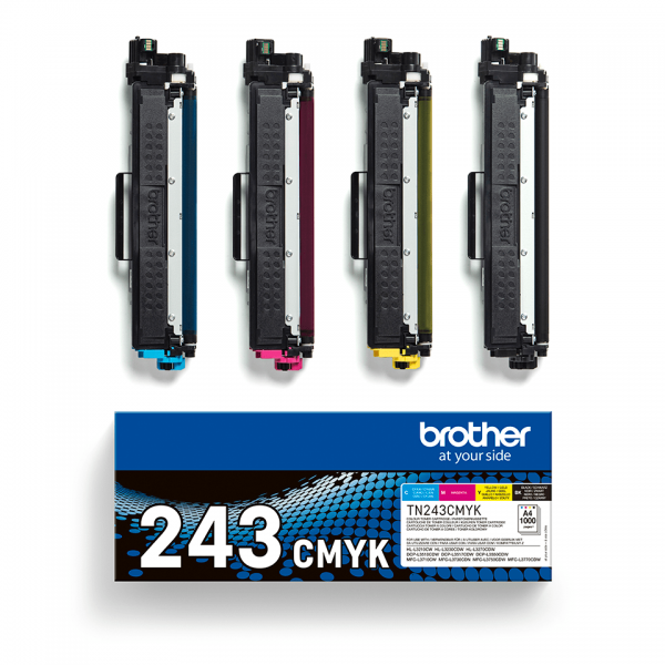 BROTHER MULTIPACK TONER 1000PAGINE/CAD NERO CIANO MAGENTA GIALLO - Disponibile in 3-4 giorni lavorativi