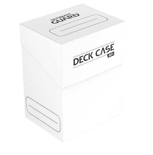 ULTIMATE GUARD Deck Case 80+ Standard Size White - Disponibile in 2/3 giorni lavorativi