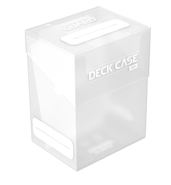 Ultimate Guard Deck Case 80+ Standard Size Transparent - Disponibile in 2/3 giorni lavorativi