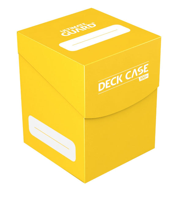 Ultimate Guard Deck Case 100+ Standard Size Yellow - Disponibile in 2/3 giorni lavorativi