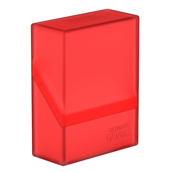 Ultimate Guard Boulder Deck Case 40+ Standard Size Ruby - Disponibile in 2/3 giorni lavorativi