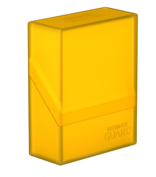Ultimate Guard Boulder Deck Case 40+ Standard Size Amber - Disponibile in 2/3 giorni lavorativi