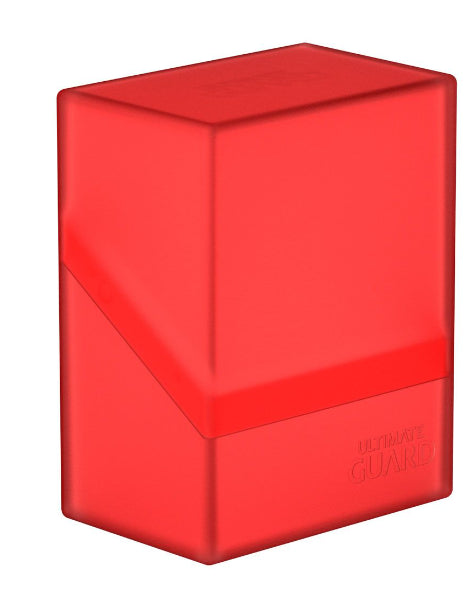 Ultimate Guard Boulder Deck Case 60+ Standard Size Ruby - Disponibile in 2/3 giorni lavorativi