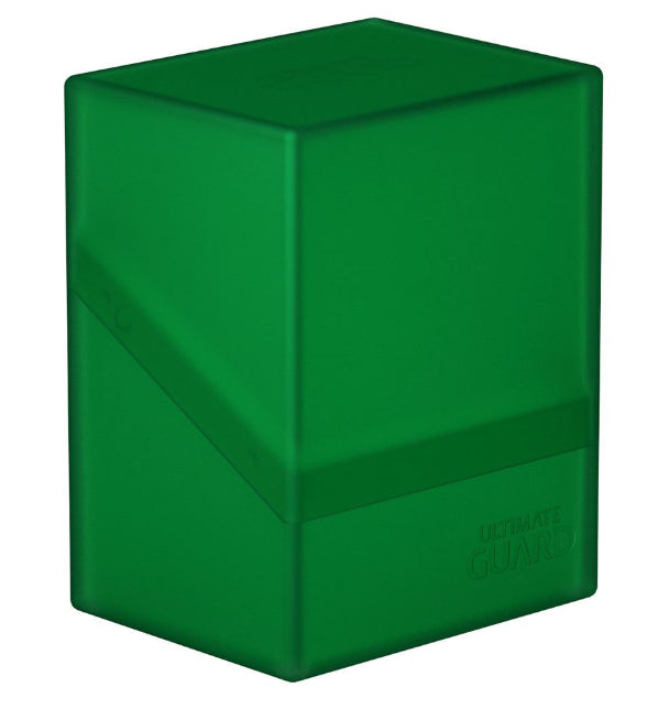 ULTIMATE GUARD Boulder Deck Case 80+ Standard Size Emerald - Disponibile in 2/3 giorni lavorativi