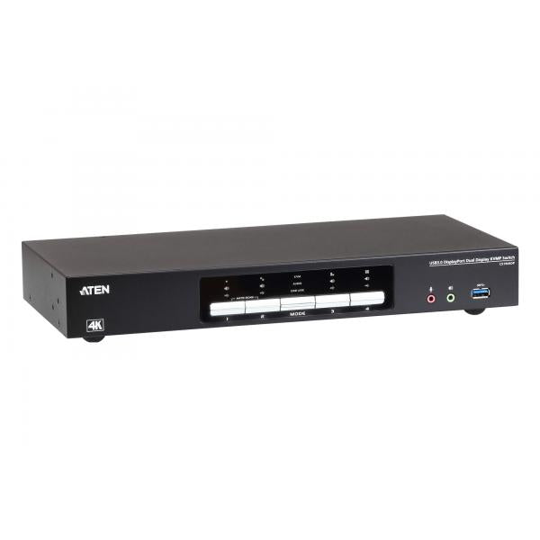 Aten CS1944DP switch per keyboard-video-mouse (kvm) Nero - Disponibile in 6-7 giorni lavorativi