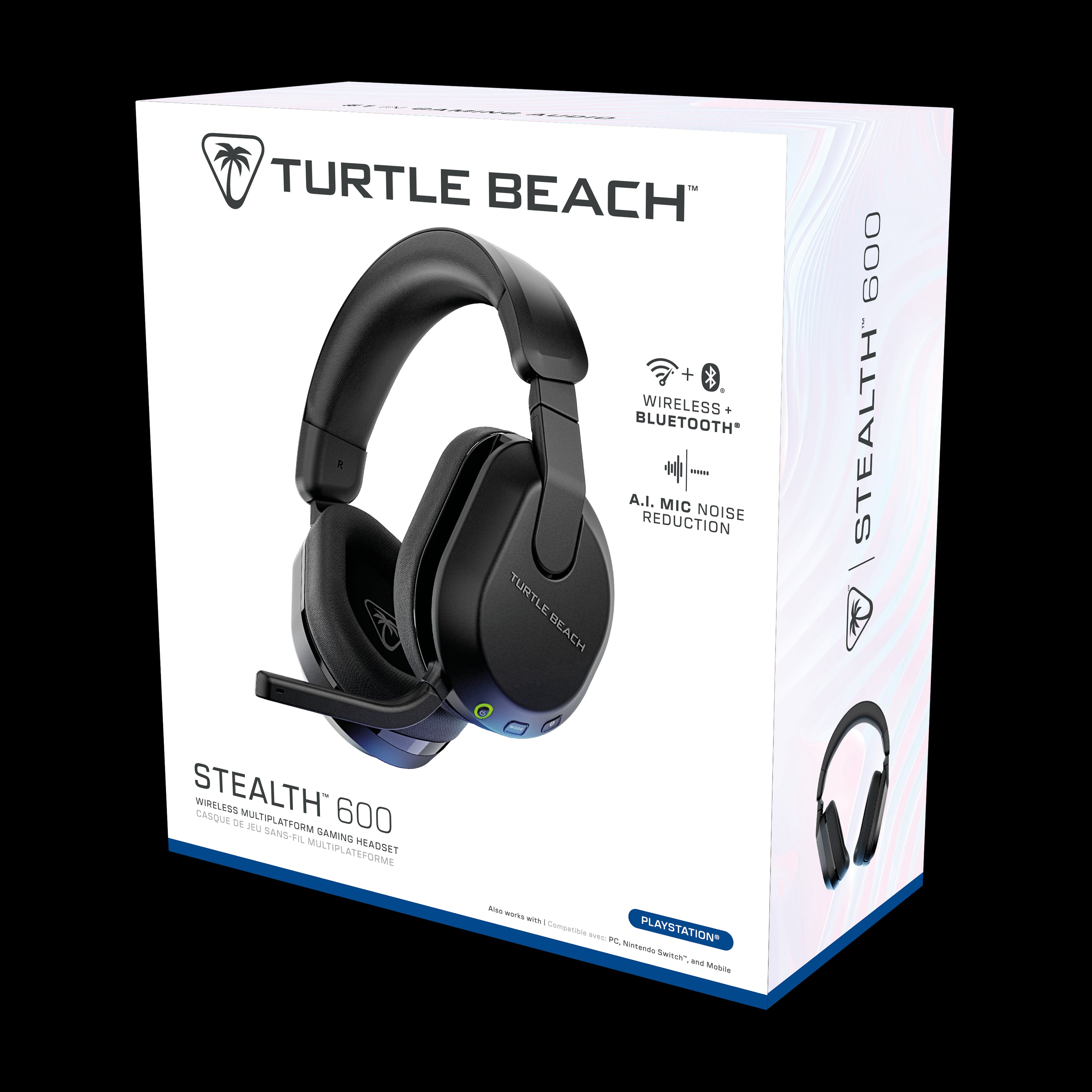 PS5 TURTLE BEACH cuffie gaming Stealth 600 GEN3 Black (compatibile PS4) Accessori - Disponibile in 2/3 giorni lavorativi